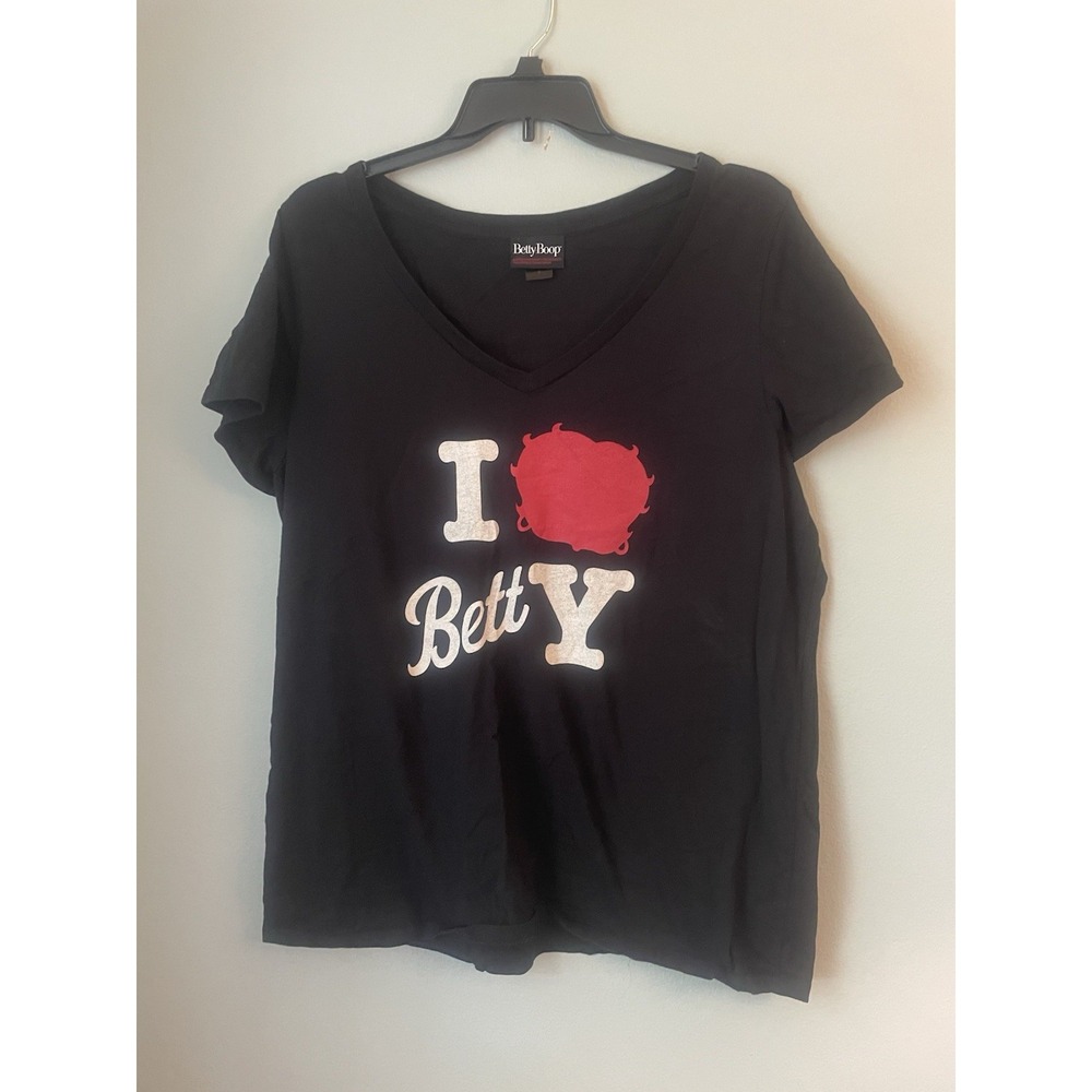 Licensed Love Betty Boop I Love Betty T-Shirt 3 XL